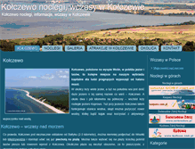 Tablet Screenshot of kolczewo.com.pl